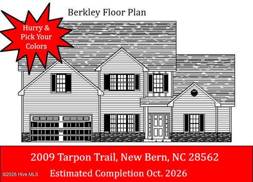 2009 Tarpon Trl, New Bern, NC, 28562-6177 | Card Image