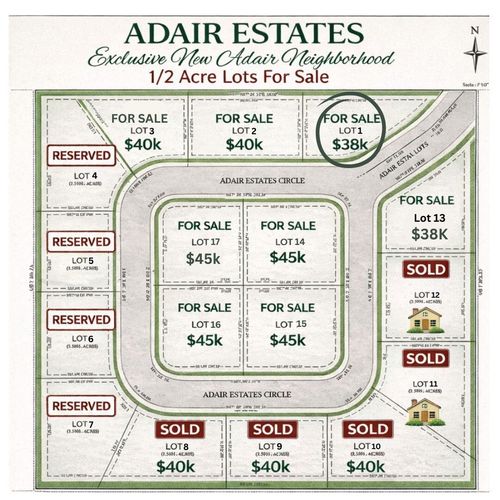 538 Adair Estates Cir, Adair, OK, 74330-5003 | Card Image