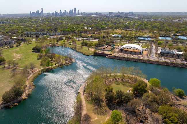 Drone / aerial view with a water view and a view of city | Image 26
