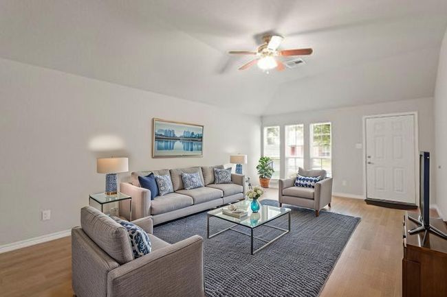 Living Room reverse view with staging option 2 | Image 4