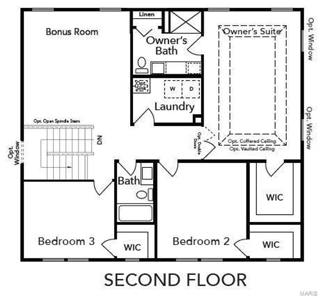 1 Barkley @ Summit At Park Hills, House other with 3 bedrooms, 3 bathrooms and 2 parking in Troy MO | Image 23