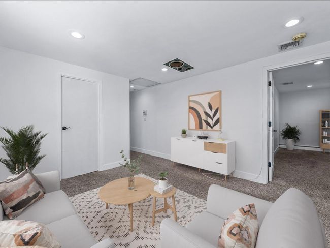 Living room with carpet, baseboards, and recessed lighting | Image 23