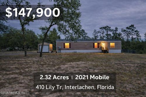 410 Lily Trl, Interlachen, FL, 32148-6854 | Card Image