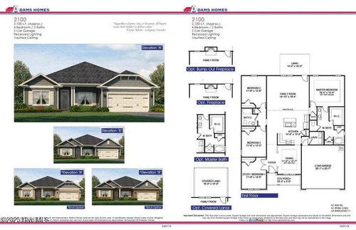2108 Caracara Dr, New Bern, NC, 28560-6451 | Card Image