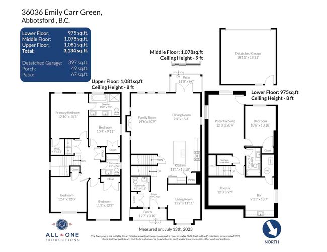 36036 Emily Carr Green, House other with 5 bedrooms, 3 bathrooms and 6 parking in Abbotsford BC | Image 38