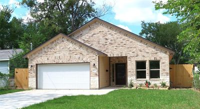 Front view of brick and stone masonry work. | Image 2