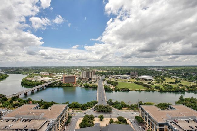 Aerial view of a large body of water | Image 21