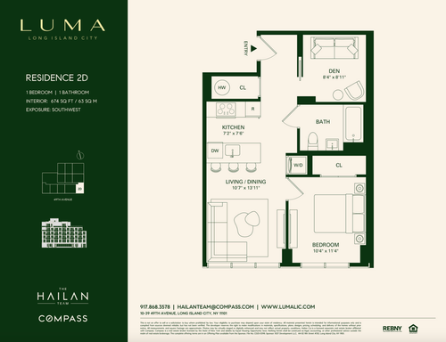 2d-10-39 49th Avenue, New York City, NY, 11101 | Card Image