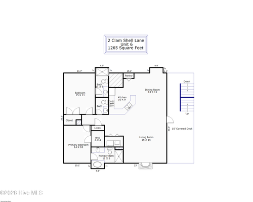 6-2 Clam Shell Ln, Carolina Beach, NC, 28428-5901 | Card Image