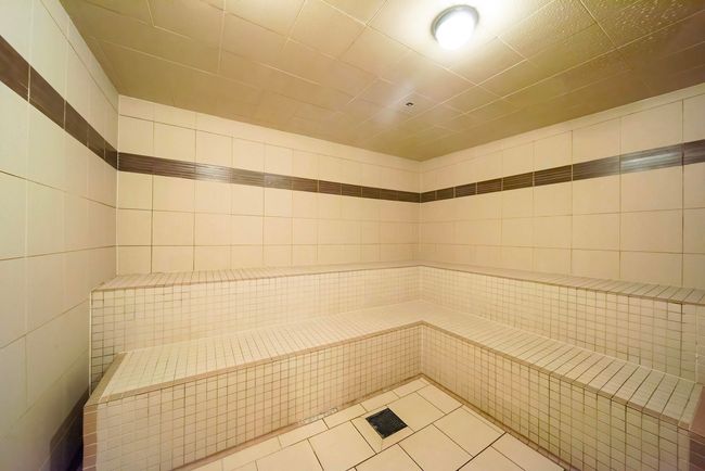View of sauna with tile patterned flooring | Image 35