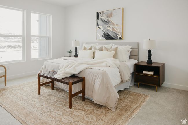 Bedroom featuring carpet flooring and baseboards | Image 27