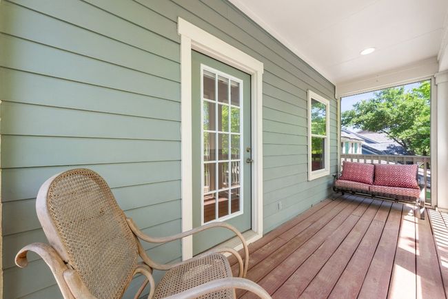 Wooden deck with covered porch | Image 30