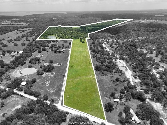 Aerial view of property's location featuring property parcel outlined | Image 15