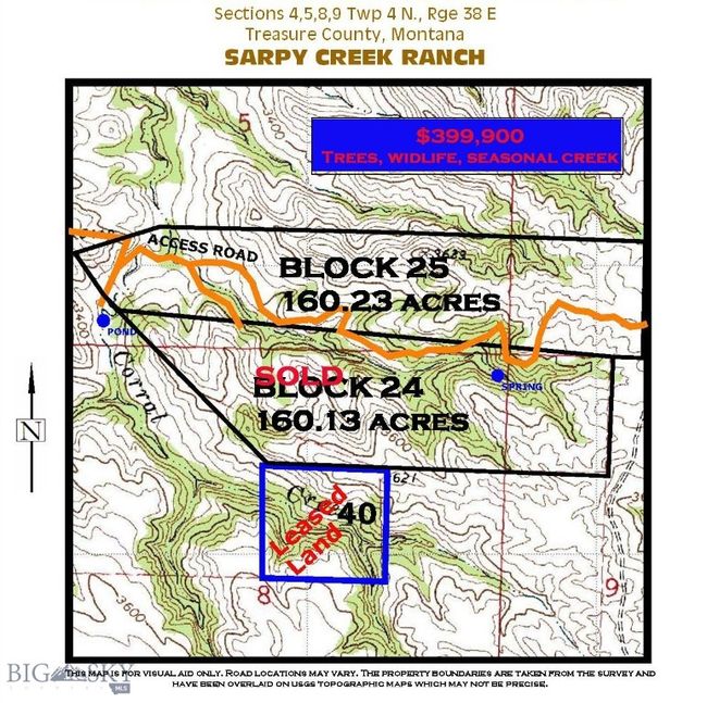 SC-25 - TBD Lone Rock Canyon Lane, Home with 0 bedrooms, 0 bathrooms and null parking in Hysham MT | Image 18