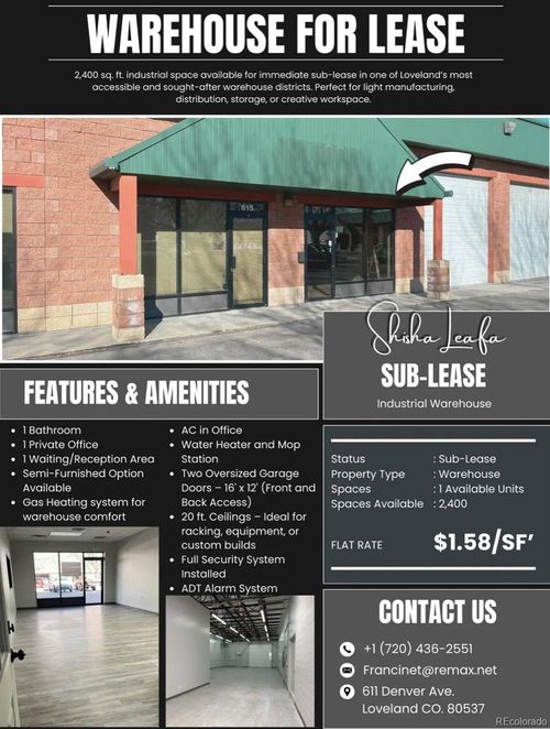 611 N Denver Avenue, Loveland, CO, 80537 | Card Image