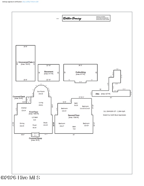 311 Johnson St, New Bern, NC, 28560-4049 | Card Image