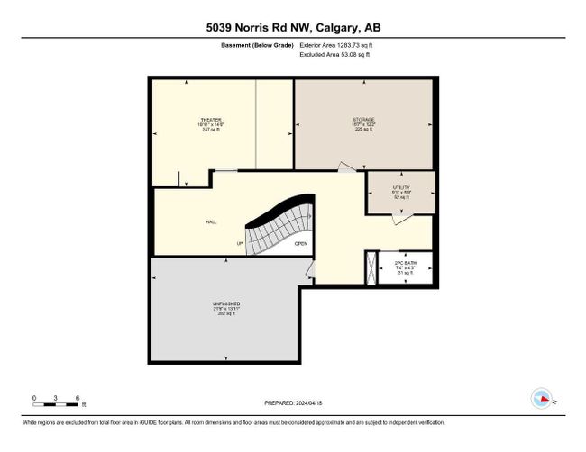 5039 Norris Road Nw, Home with 3 bedrooms, 3 bathrooms and 2 parking in Calgary AB | Image 48