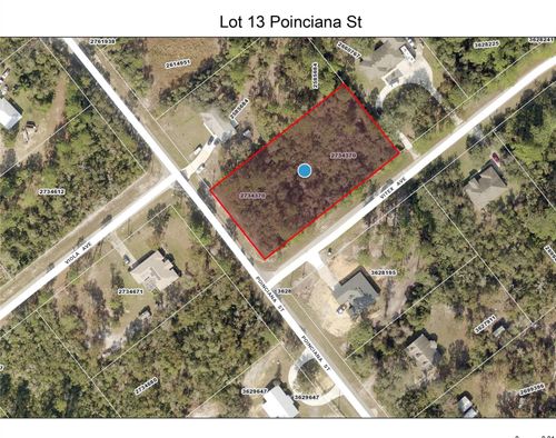 LOT 13 Poinciana St, EUSTIS, FL, 32736 | Card Image