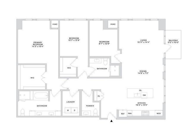 APT-3313 - 360 N 5 Th St, Condo with 2 bedrooms, 3 bathrooms and null parking in Minneapolis MN | Image 5
