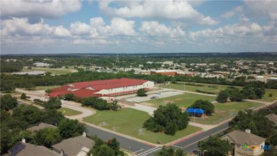 Naumann Elementary drone shot from the driveway of your home. This highly acclaimed elementary school is within walking distance. | Image 2