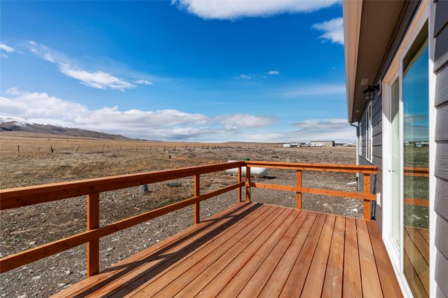 Deck featuring a mountain view | Image 22