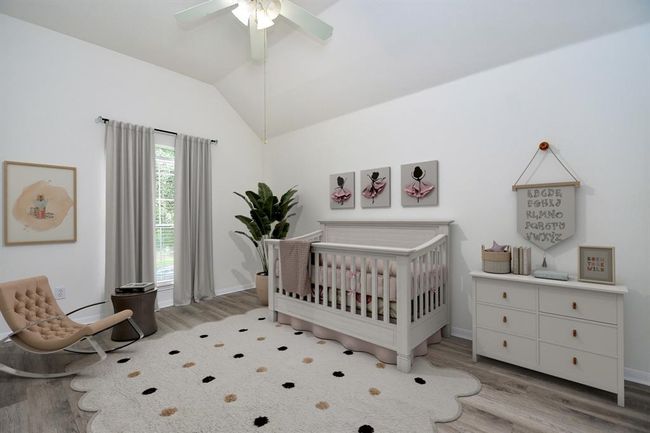 Bedroom #5 measures 10' x 14' and is perfectly sized for a nursery or creative space, offering a peaceful retreat for your little one or a quiet area to focus and unwind. | Image 33