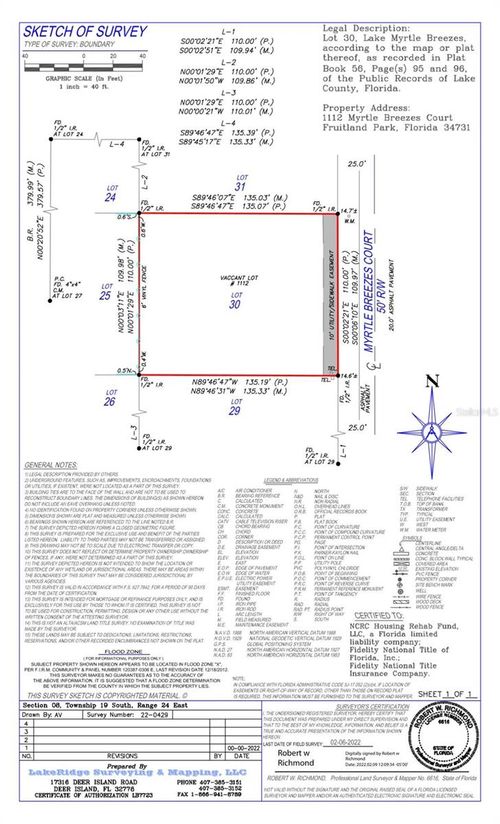 1112 Myrtle Breezes Ct, Fruitland Park, FL, 34731-6549 | Card Image