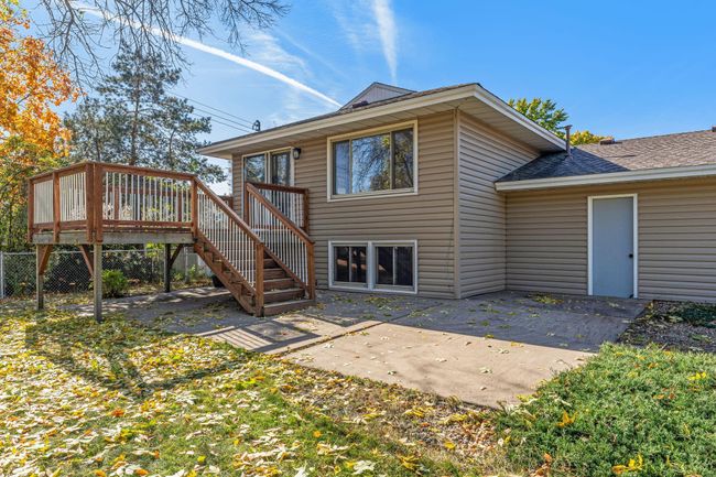 Deck with Stairs to Concrete Patio | Image 25
