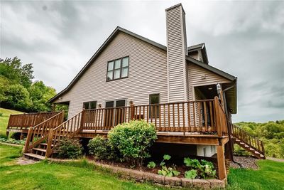 Nice wrap around deck to enjoy the county views. | Image 3