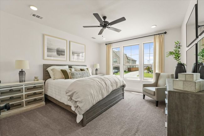 Primary bedroom with recessed lighting, and a ceiling fan | Image 4