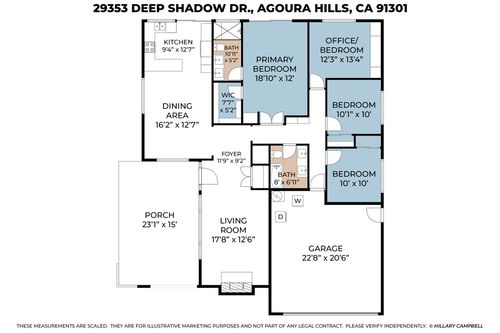 29353 Deep Shadow Dr, Agoura Hills, CA, 91301-1523 | Card Image