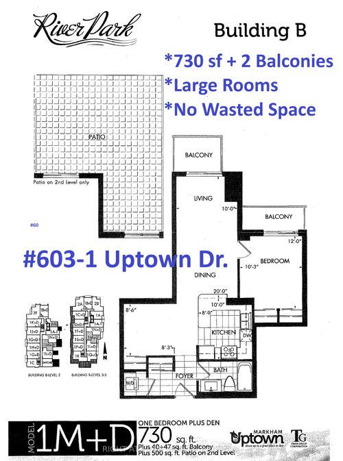 603-1 Uptown Dr, Markham, ON, L3R5C1 | Card Image