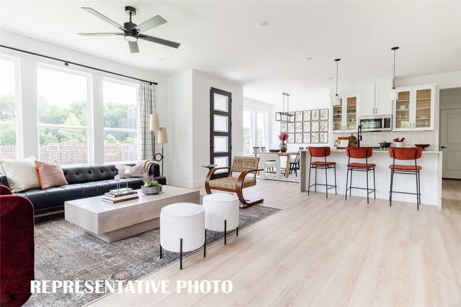 You'll find wonderful, open concept floor plans that are prefect for entertaining in all of our plans in the Enclave at Chadwick Park. REPRESENTATIVE PHOTO OF MODEL HOME | Image 5