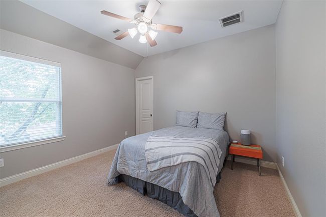 Bedroom #4. The closet to the left of the bed leads to a large 12x11 storge room. | Image 33