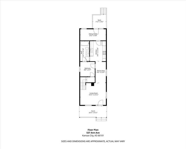 537 Ann Ave, House other with 2 bedrooms, 2 bathrooms and null parking in Kansas City KS | Image 30