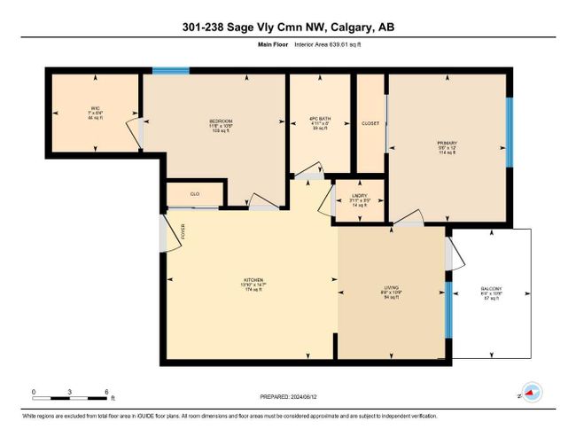 301 - 238 Sage Valley Common Nw, Condo with 2 bedrooms, 1 bathrooms and 1 parking in Calgary AB | Image 32