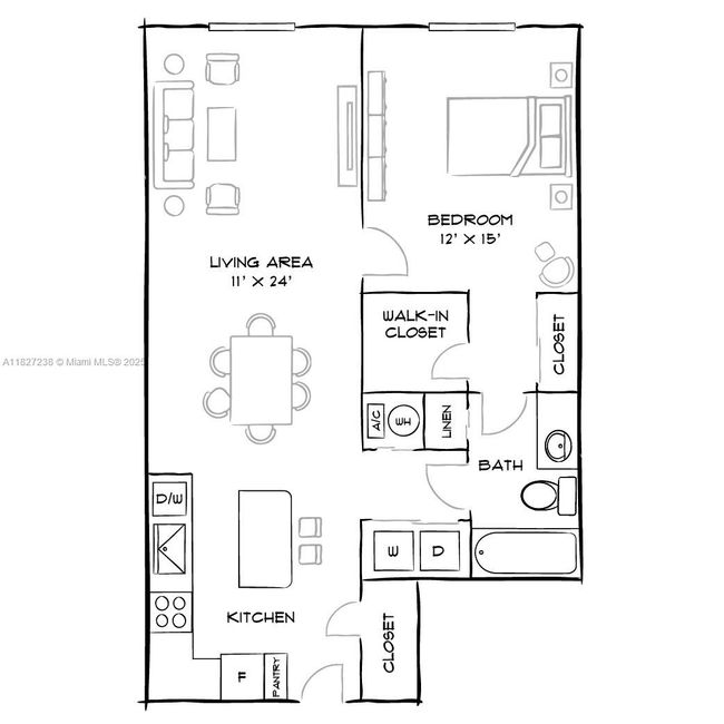 405 - 10170 Sw 7 Th St, Condo with 1 bedrooms, 1 bathrooms and null parking in Pembroke Pines FL | Image 24