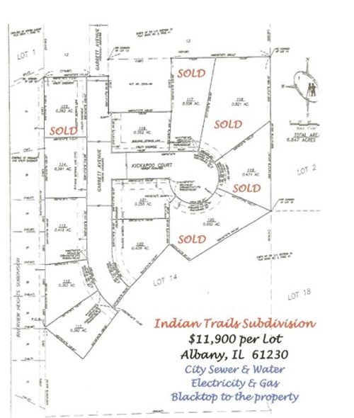 Lot 112 Garrett Avenue, Albany, IL, 61230 | Card Image