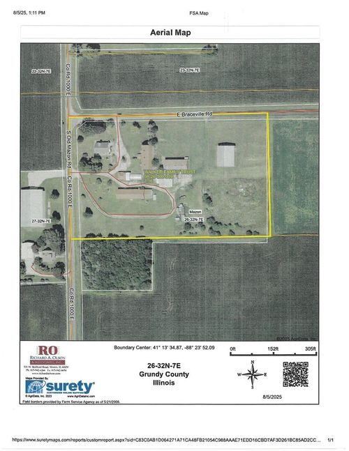4060 S Old Mazon Rd, Mazon, IL, 60444-6123 | Card Image