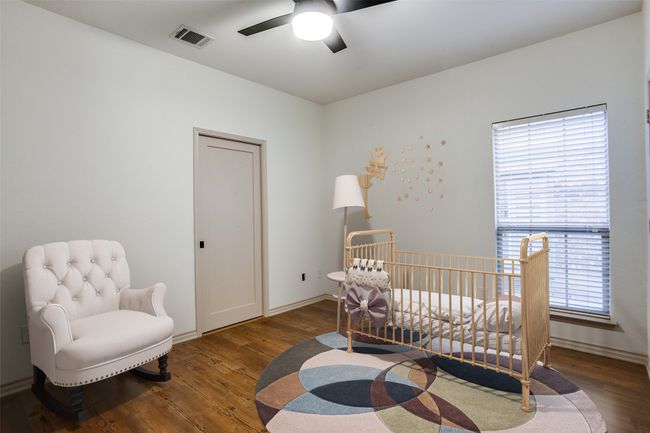 Virtually staged Bed 3 downstairs as nursery | Image 16