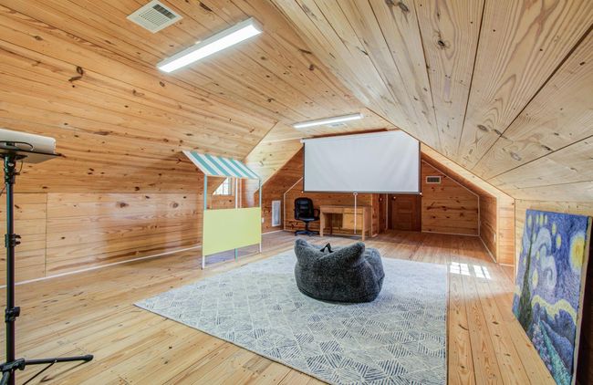 Upstairs Gameroom or additional bedroom with walk-in closet. Could easily be built out like this on the other side as well. | Image 24