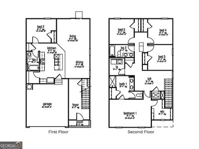 80 Cypress Loop, House other with 5 bedrooms, 3 bathrooms and null parking in Port Wentworth GA | Image 2