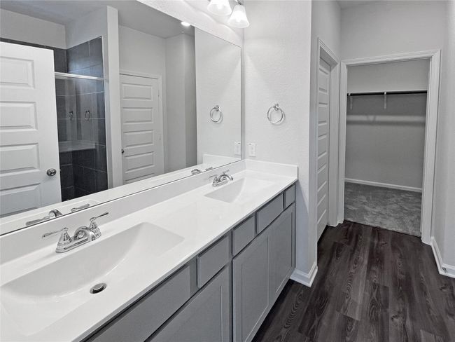 The Sparrow II- Primary Bathroom. Home under construction. Sample floor plan photo used for illustrative purposes only. Upgrades, selections options, windows and colors may vary. | Image 13