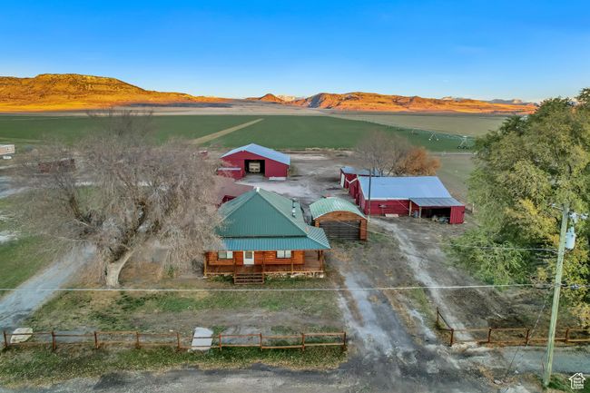 Birds eye view of property with a mountain view and a rural view | Image 54