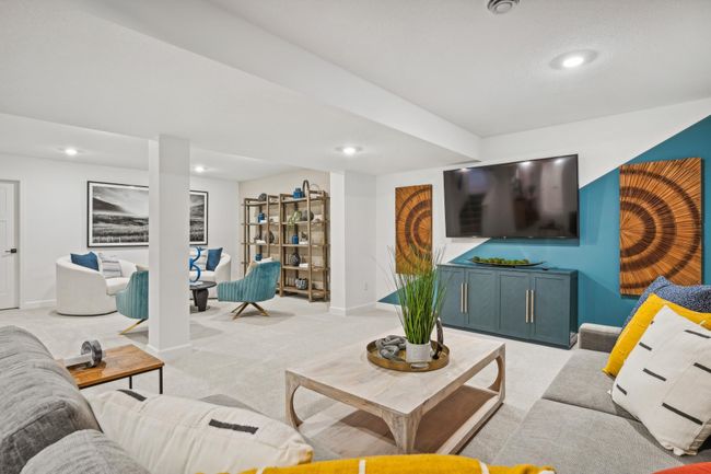 Photo is of the actual model. The finished basement includes a recreation room, game room, 6th bedroom and 4th bath. | Image 22