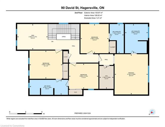 90 David St, House other with 4 bedrooms, 4 bathrooms and 4 parking in Hagersville ON | Image 46