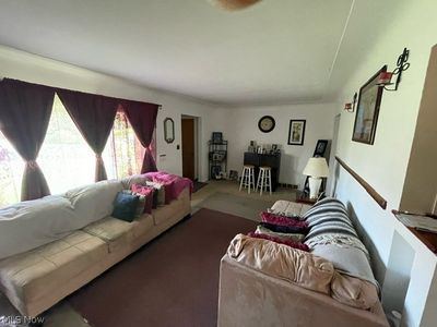 Living room featuring carpet flooring | Image 2