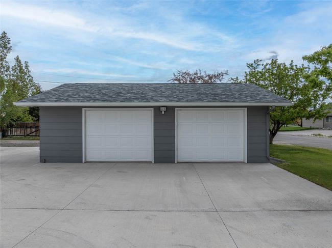 View of detached garage | Image 33