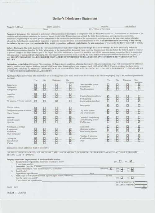 201 W Center St, Waldron, MI, 49288-9797 | Card Image