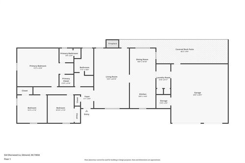 524 Sherwood Ln, Edmond, OK, 73034-8720 | Card Image